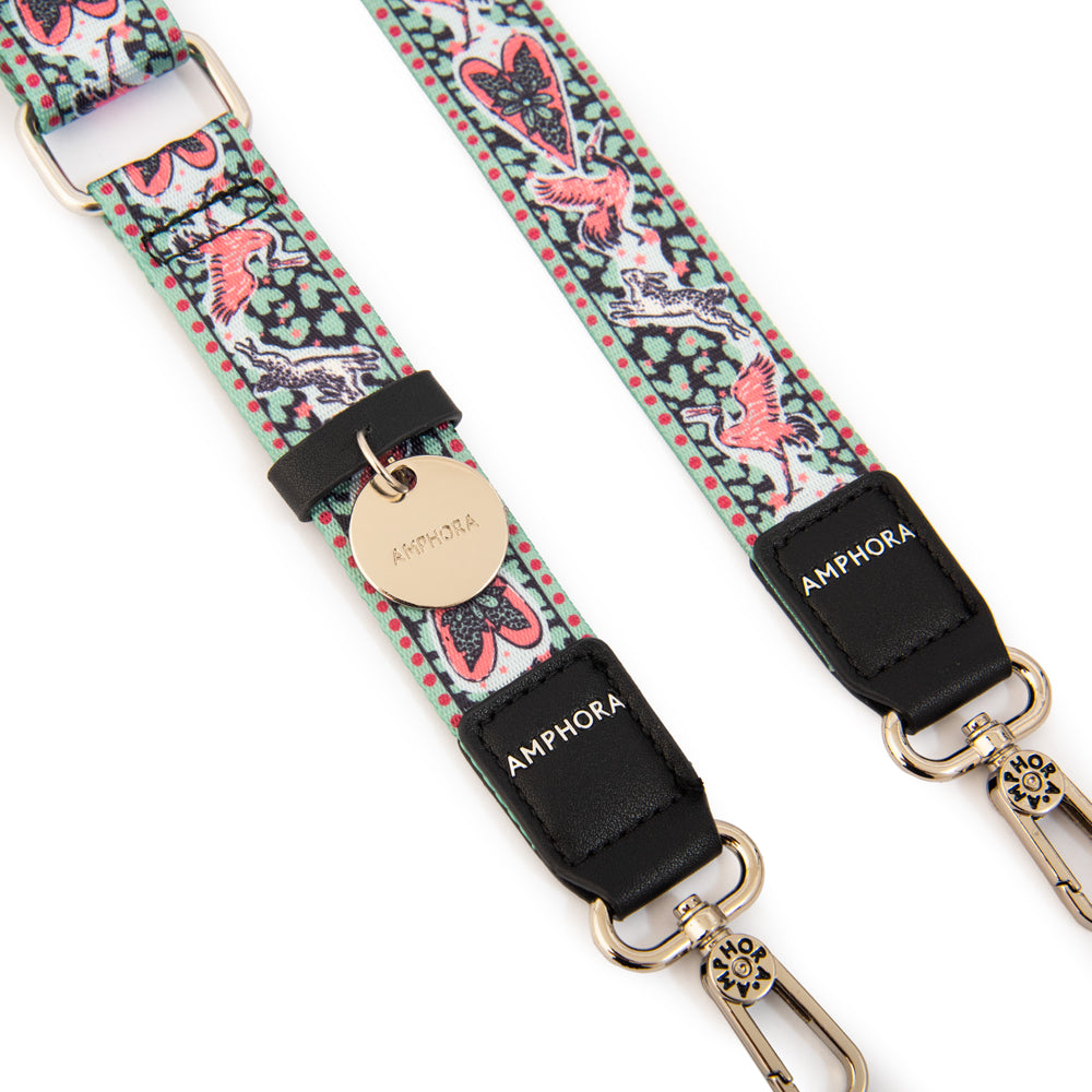 Longstrap fabula verde claro
