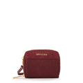 Billetera estuche adeline pequeña rojo oscuro