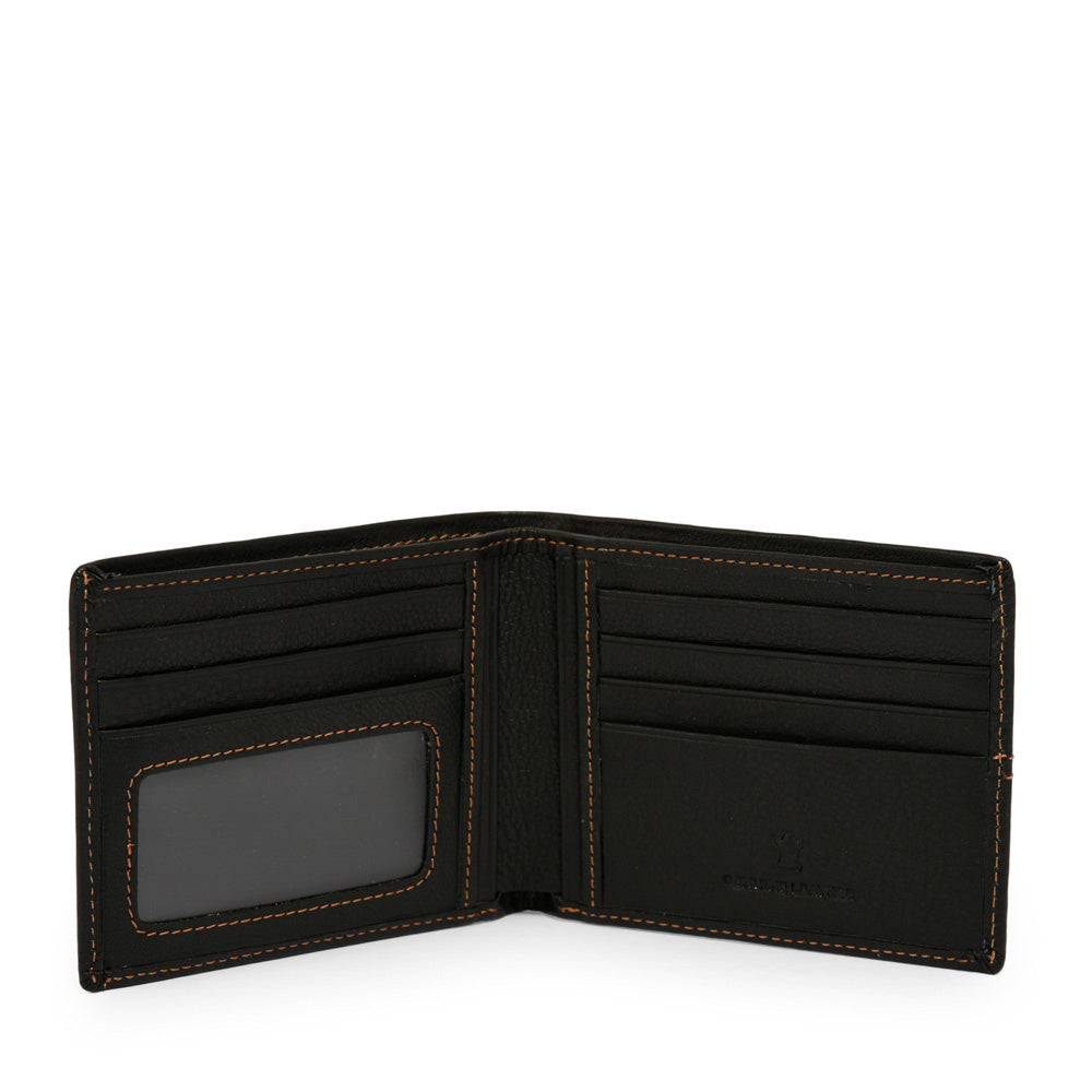 Billetera frankfurt cuero negro