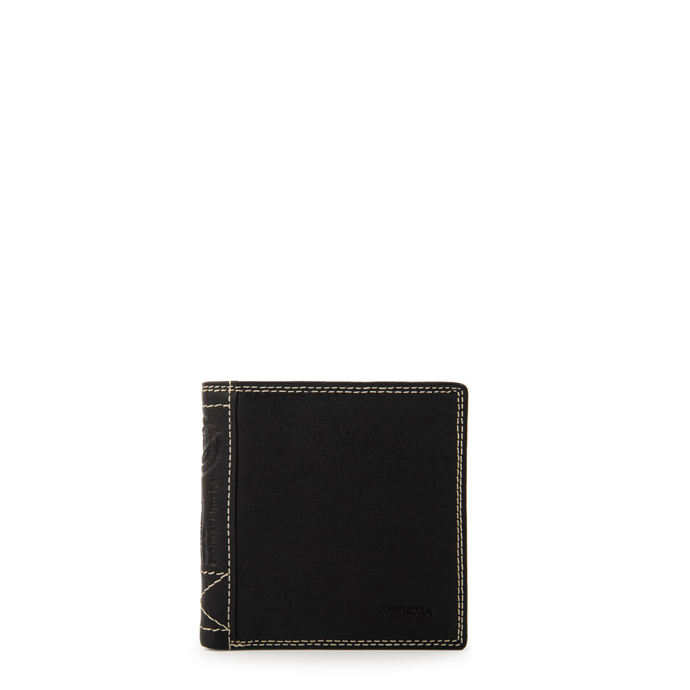 Billetera con flap bremen cuero