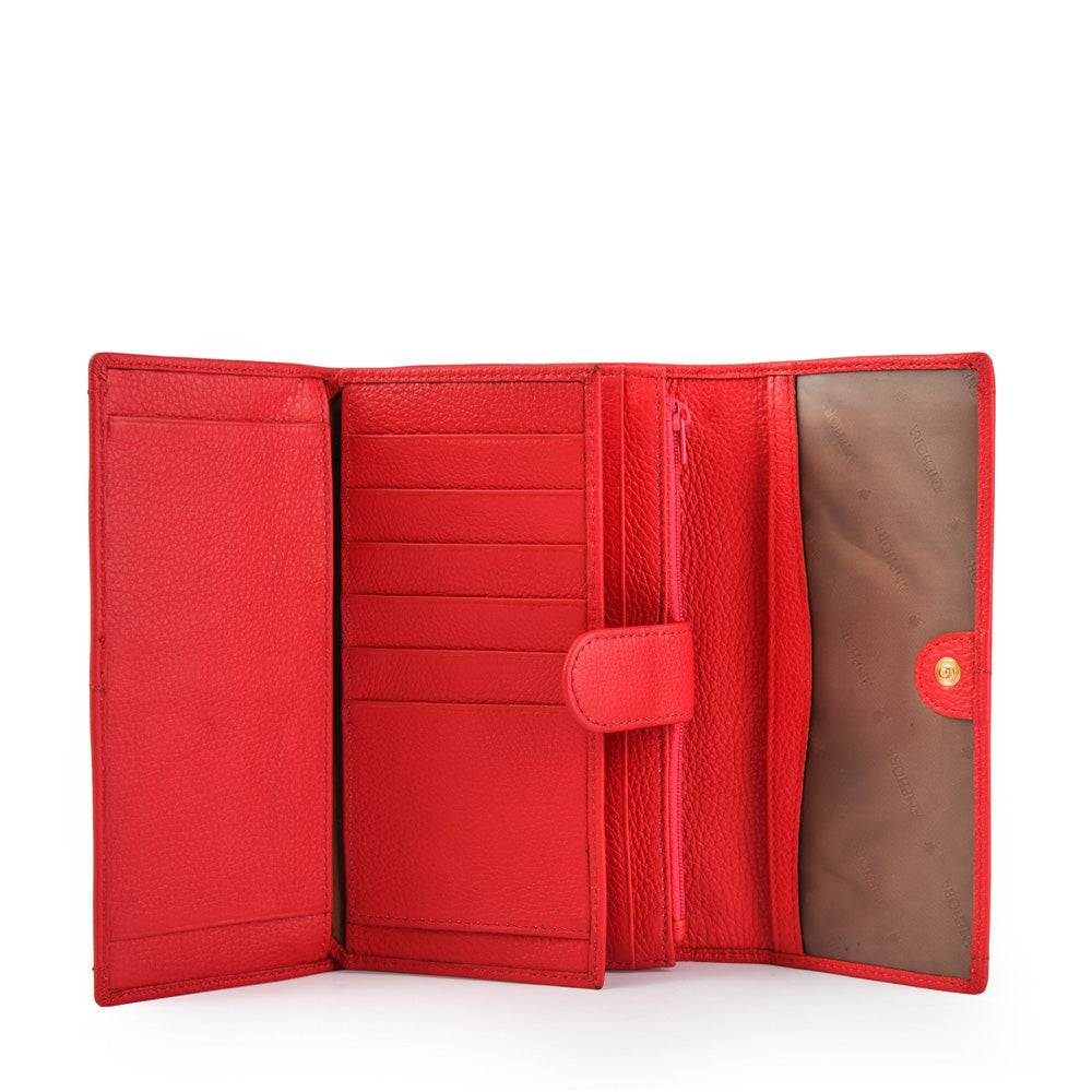 Chequera new eyelet cuero coral