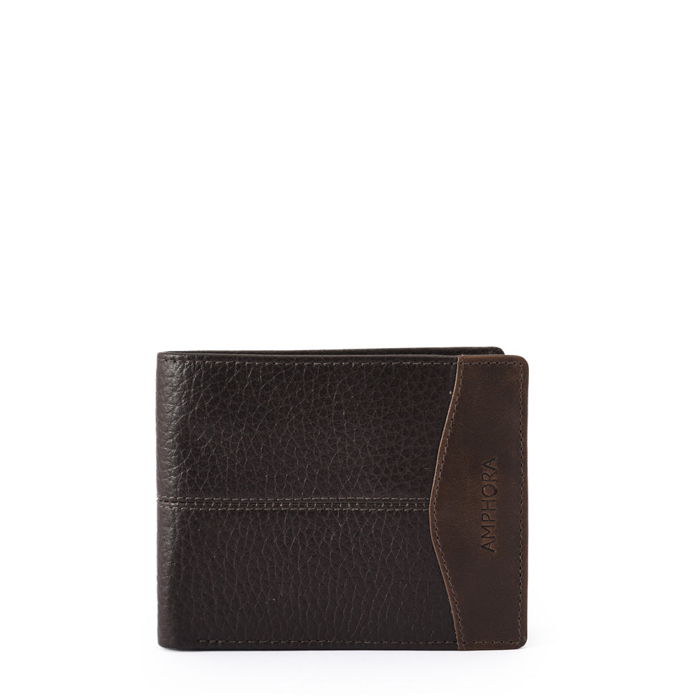 Billetera gregorio cuero café