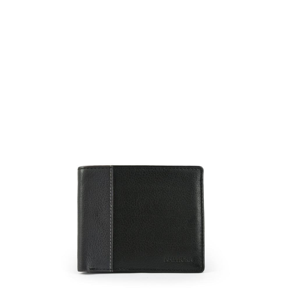 Billetera camilo cuero negro