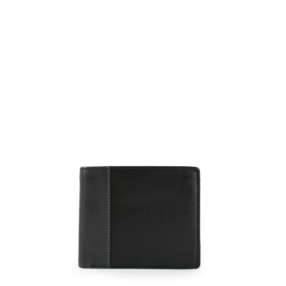 Billetera camilo cuero negro