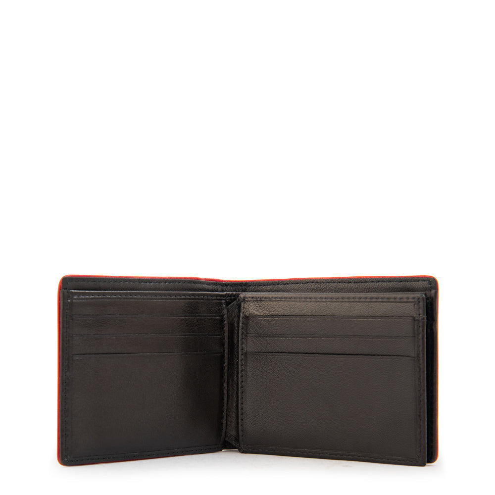 Billetera camille cuero negro