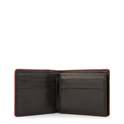 Billetera camille cuero negro