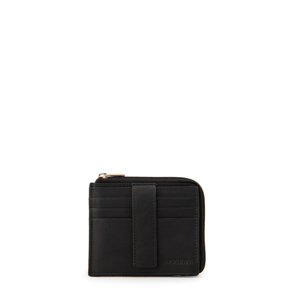 Billetera beth cuero negro