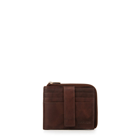 Billetera beth cuero café