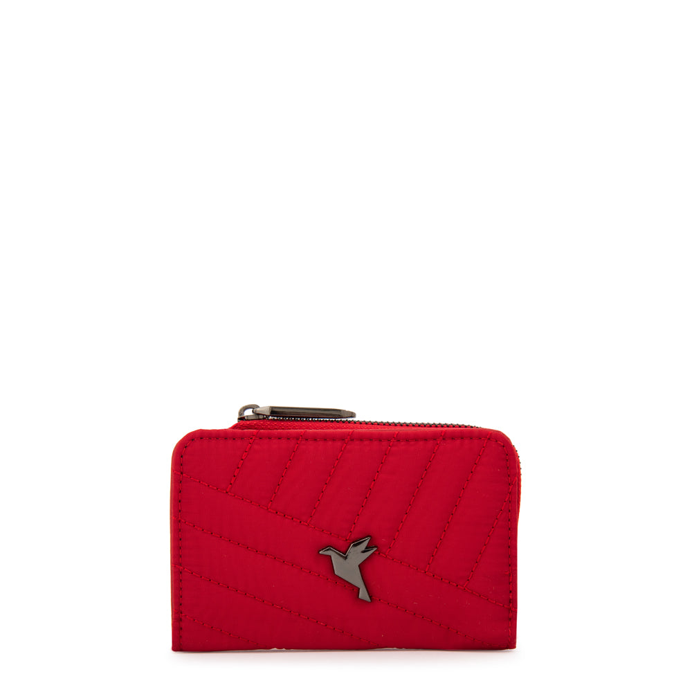 Billetera sarina pequeña rojo