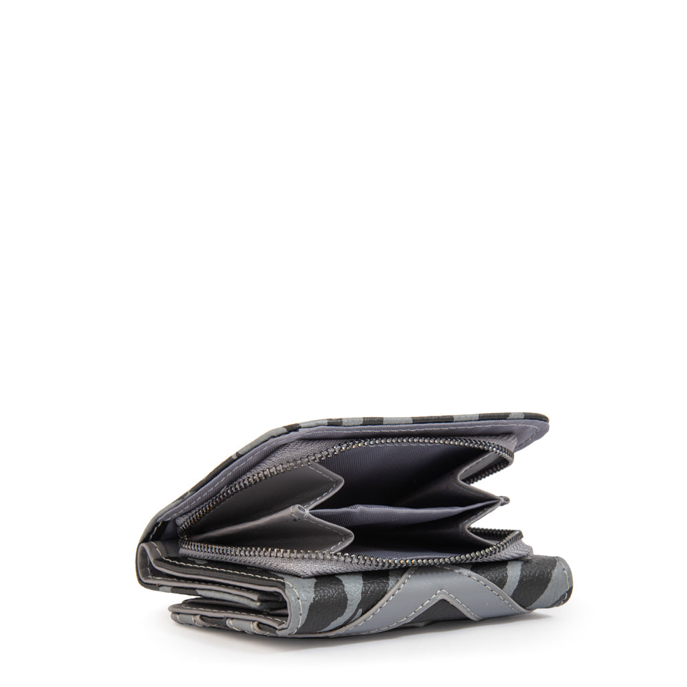 Billetera thian mediana gris