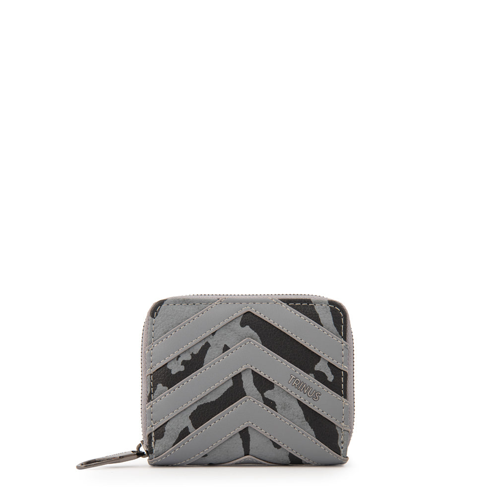 Billetera thian pequeña gris