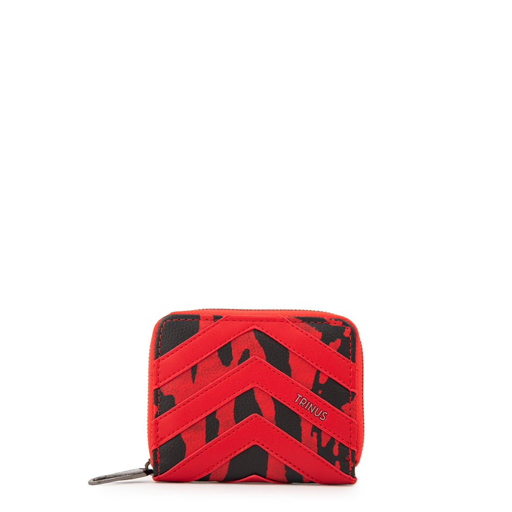 Billetera thian pequeña rojo