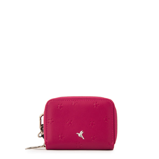 Billetera kael pequeña fucsia