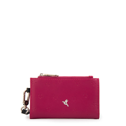 Billetera kael mediana fucsia