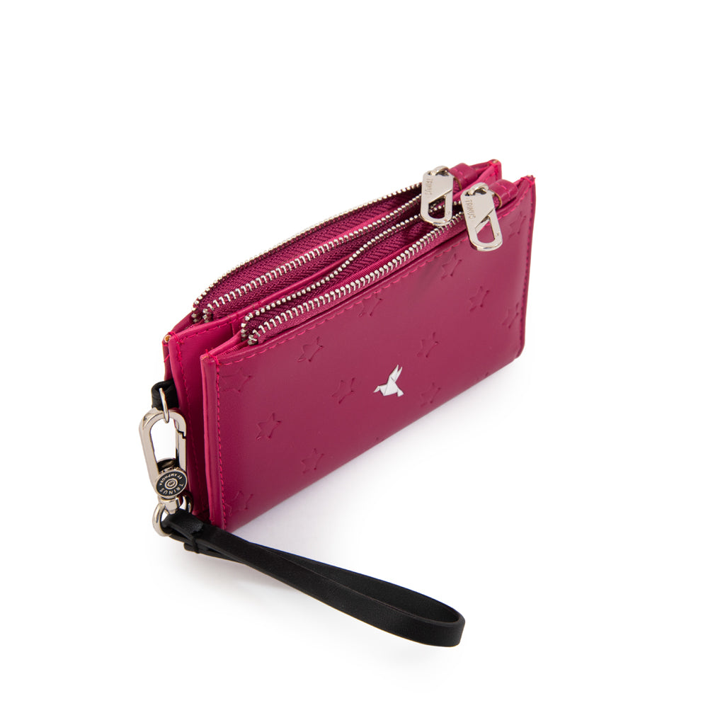 Billetera kael mediana fucsia