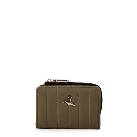 Billetera pequeña lizel verde oliva