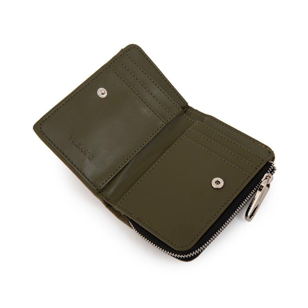 Billetera lizel pequeña verde oliva