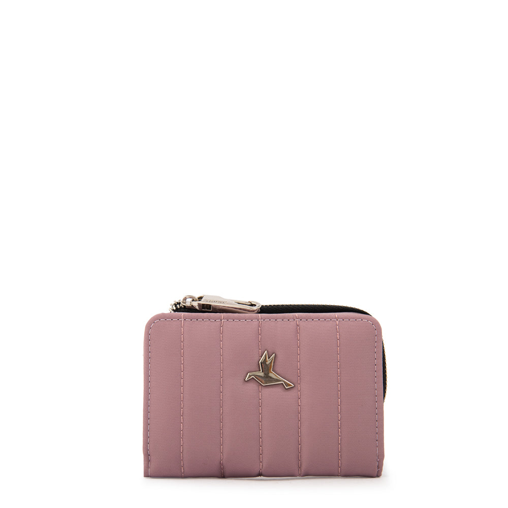 Billetera lizel pequeña rosa viejo