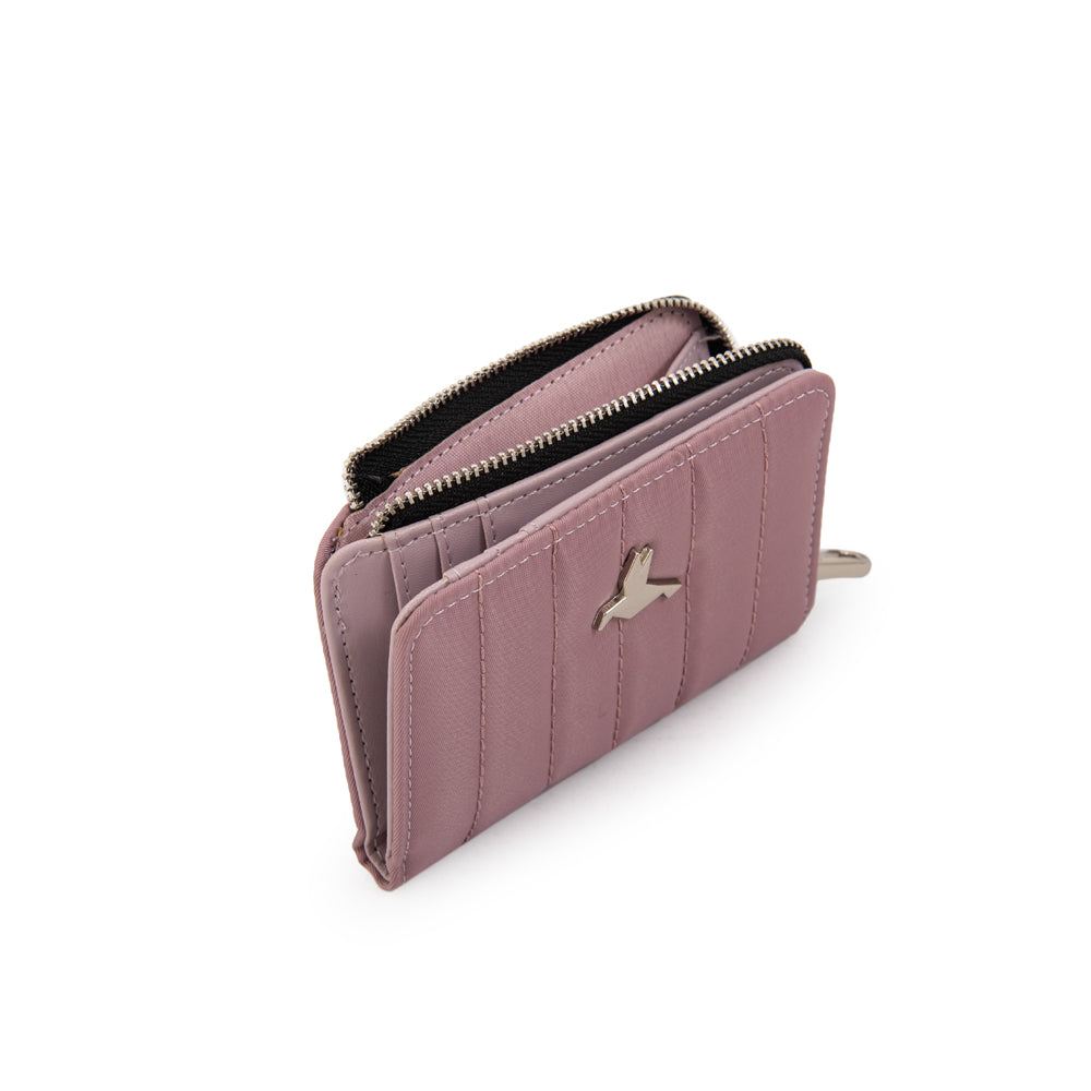 Billetera lizel pequeña rosa viejo
