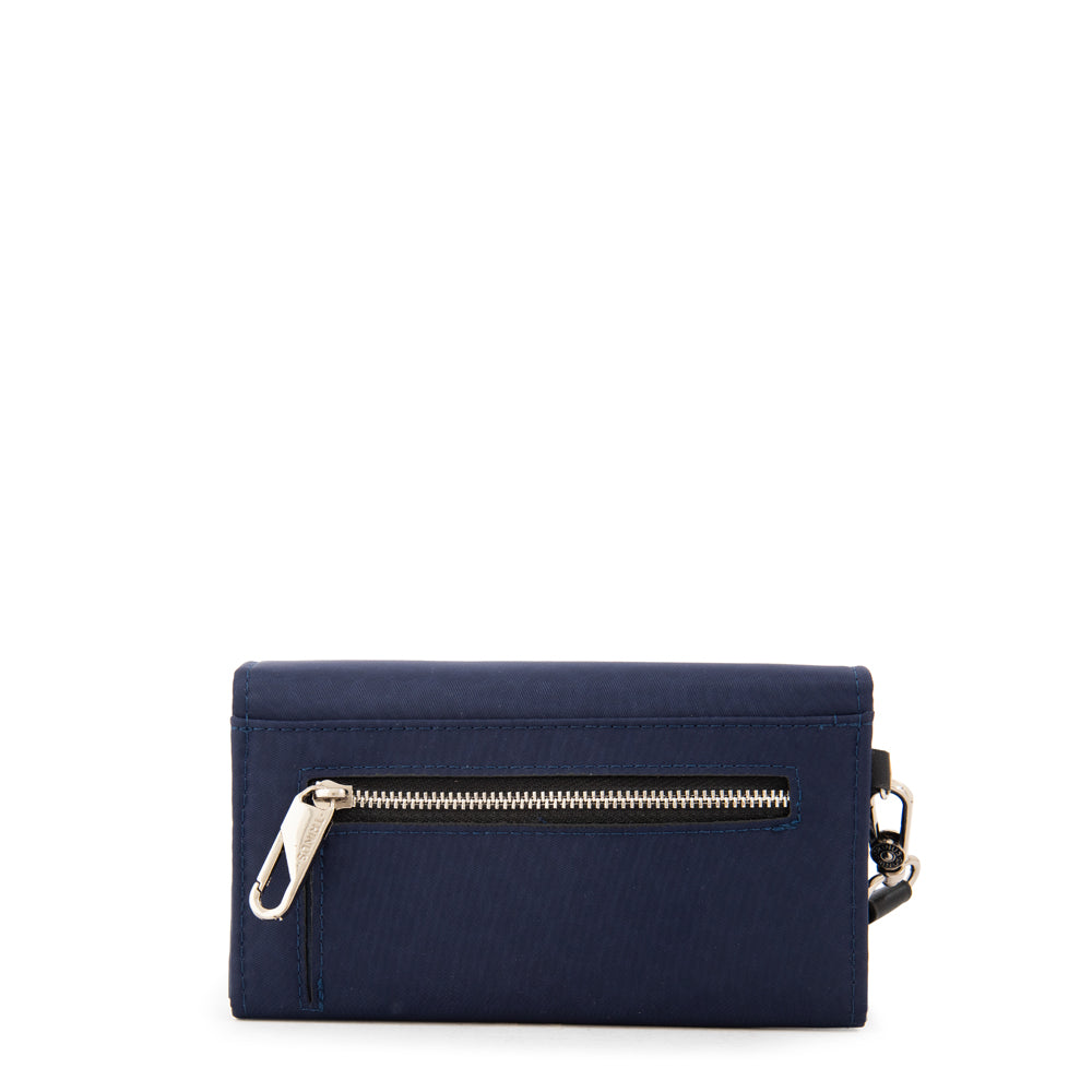 Billetera school mediana denim