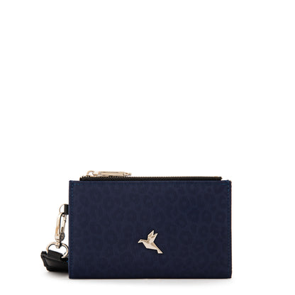 Billetera pequeña school denim