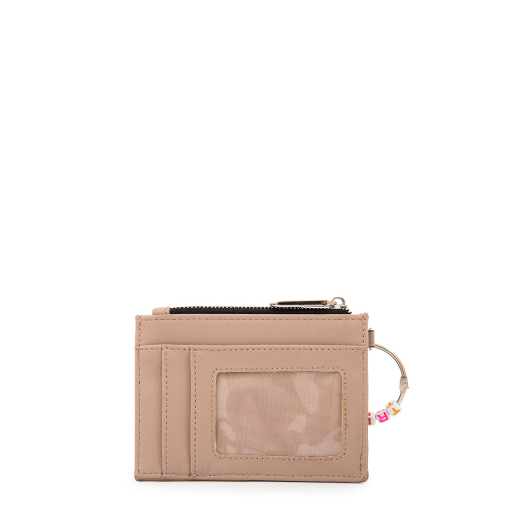 Tarjetero monedero galadri pequeña beige
