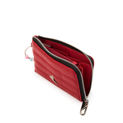 Billetera galadri pequeña rojo