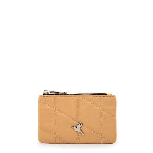 Monedero rectangular catalina pequeña beige