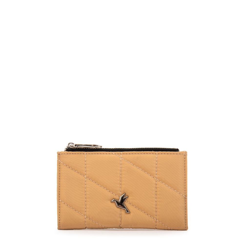 Billetera catalina mediana beige