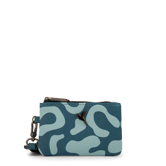 Monedero zigor pequeña turquesa