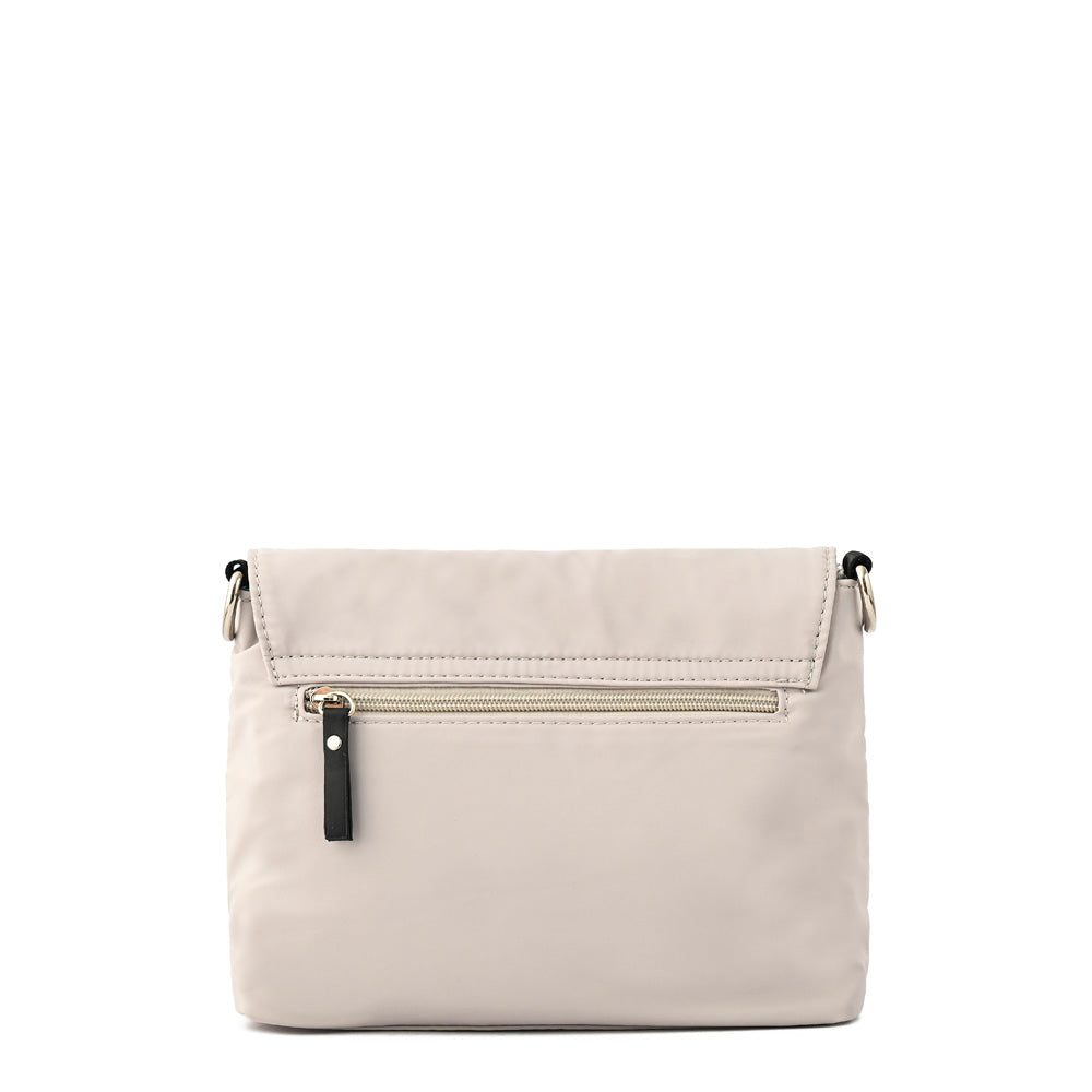 Cartera Bandolera mediana kairi gris claro