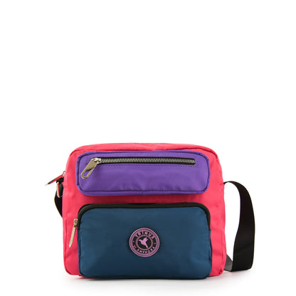 Cartera bandolera mediana silvie fucsia