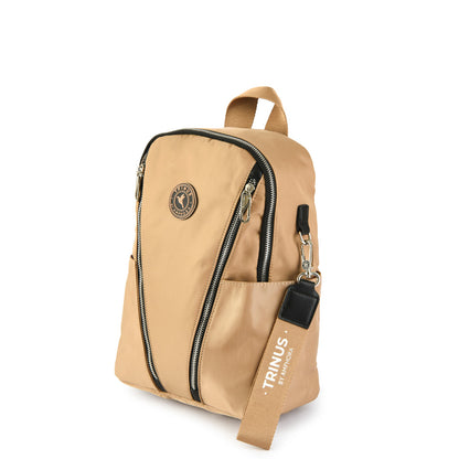 Mochila adelle beige