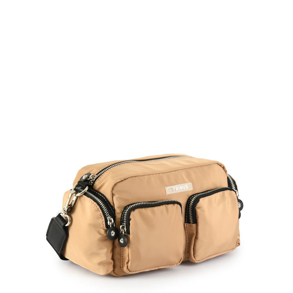 Cartera Bandolera adara beige