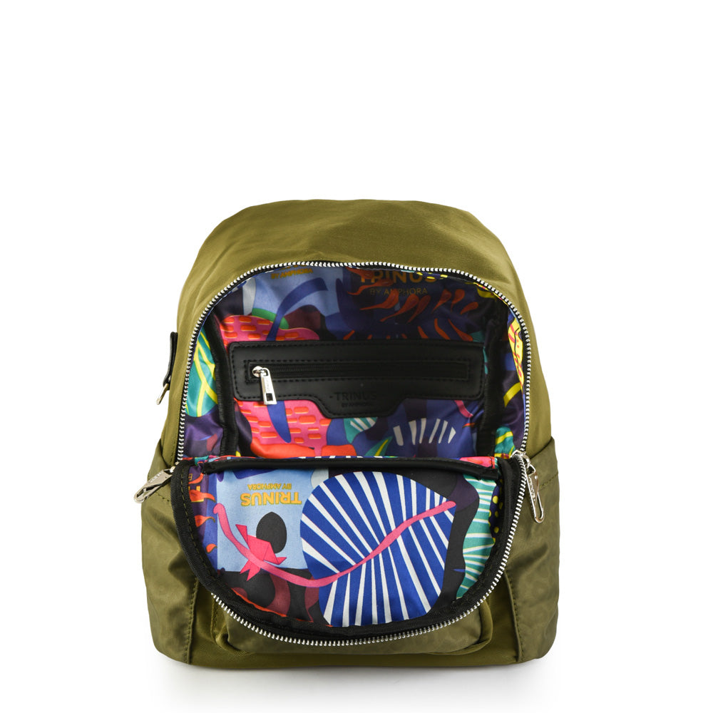 Mochila fara verde oliva