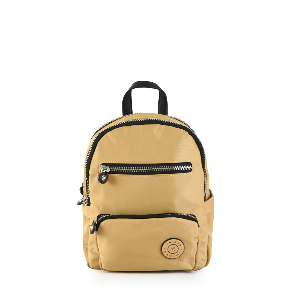 Mochila nala pequeña beige