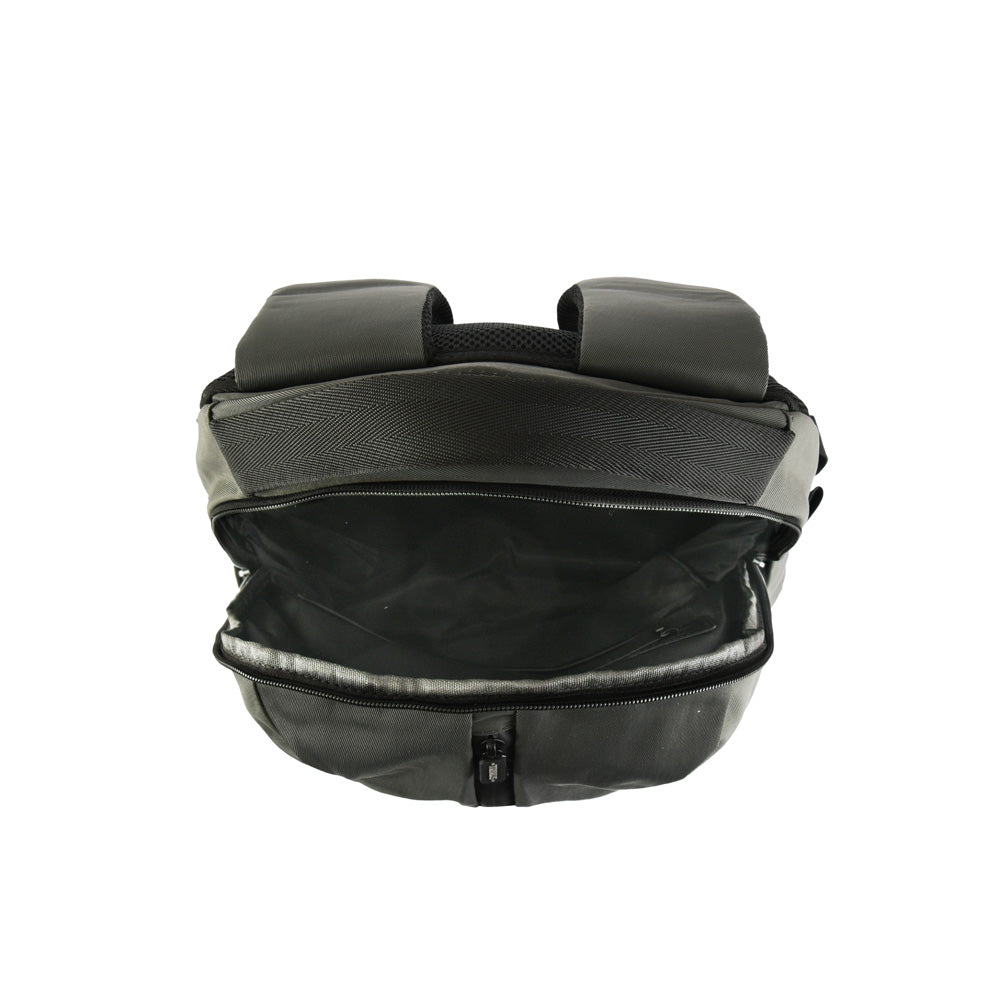 Mochila porta notebook keanu grande gris oscuro