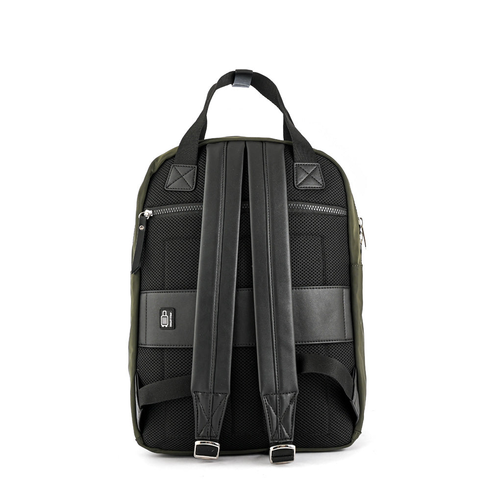 Mochila porta notebook patsy grande verde oliva