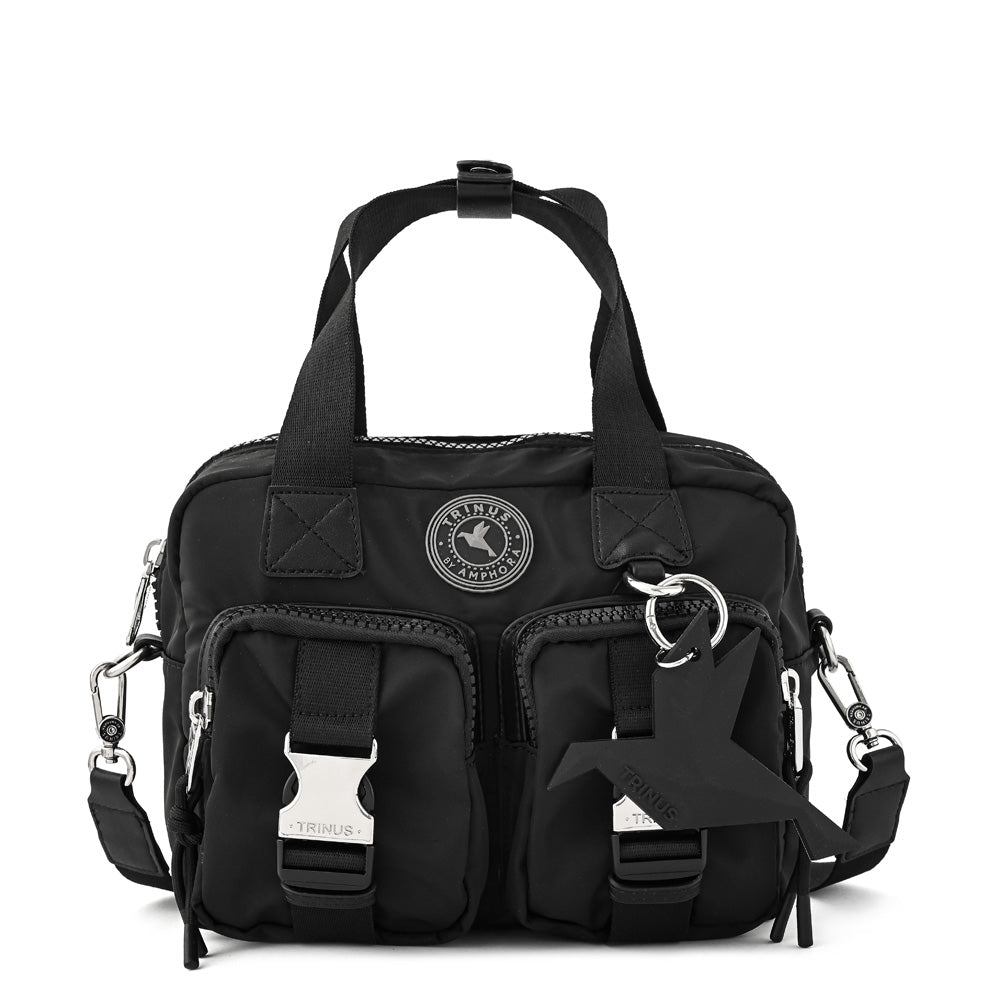 Cartera bandolera patsy mediana negro