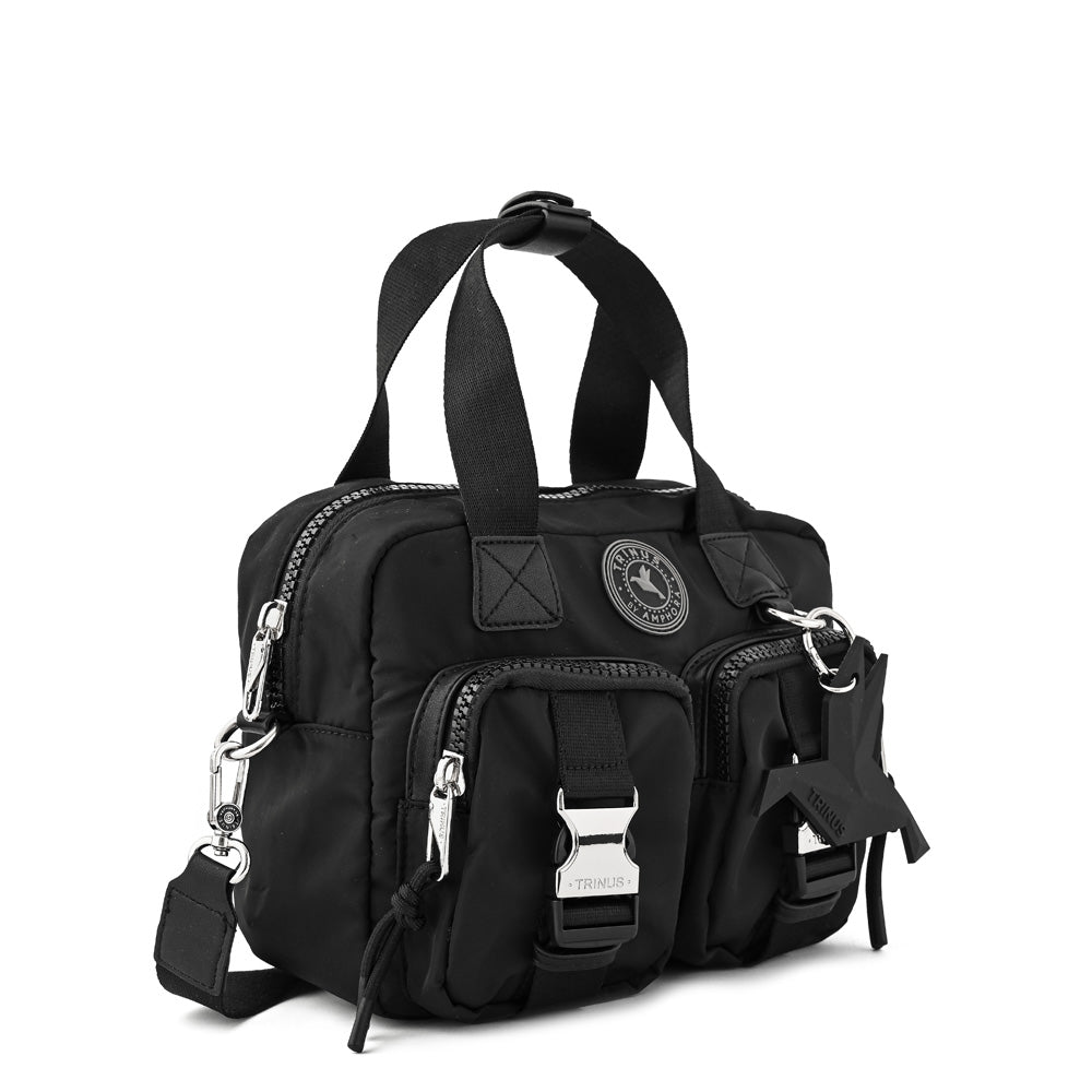 Cartera bandolera patsy mediana negro