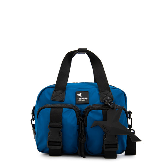 Cartera bandolera patsy mediana azul