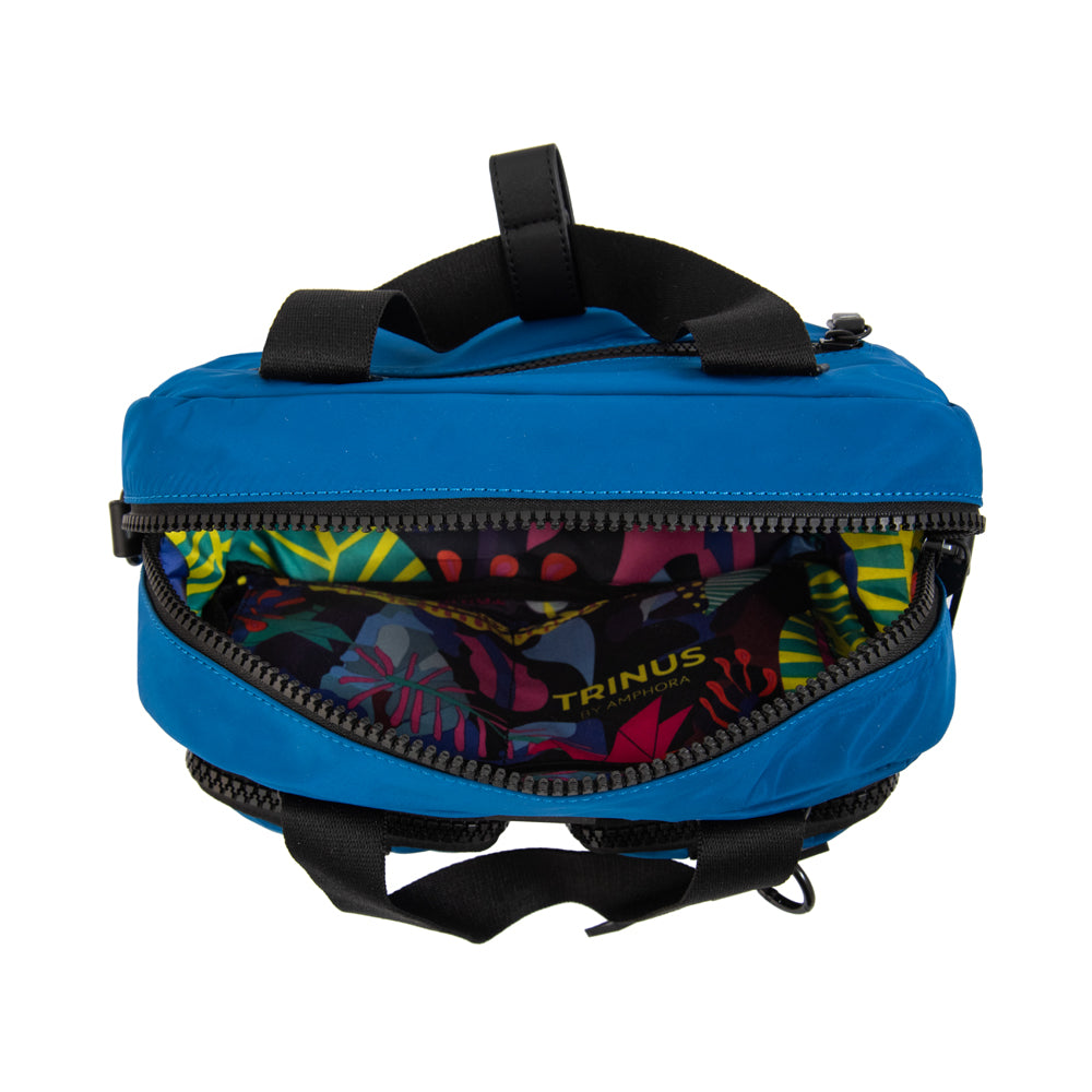 Cartera bandolera patsy mediana azul