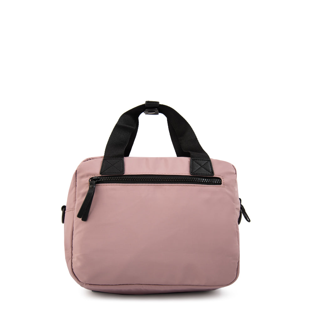 Cartera bandolera patsy mediana rosa viejo