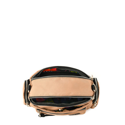 Cartera bandolera mediana halia beige