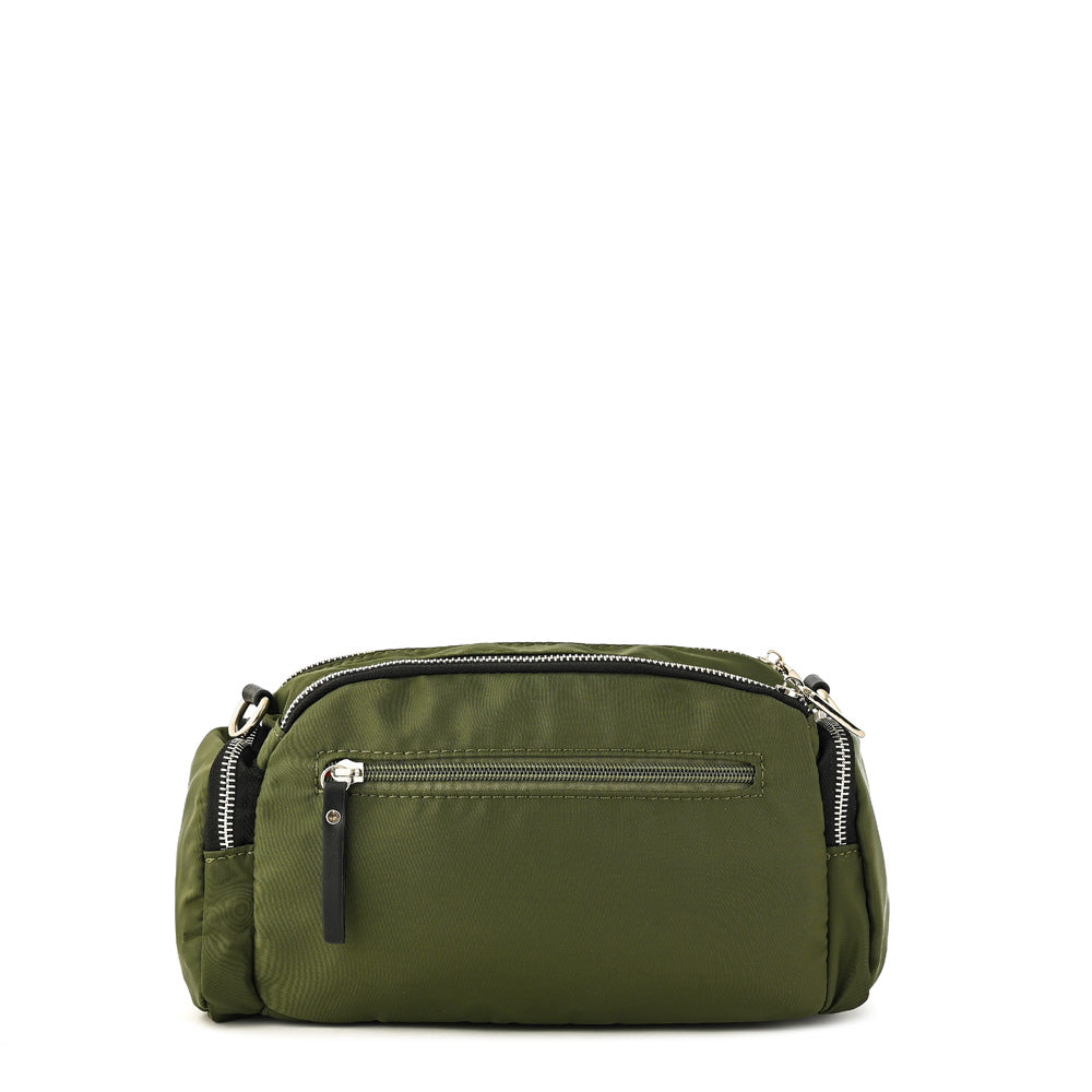 Cartera bandolera mediana halia verde oliva