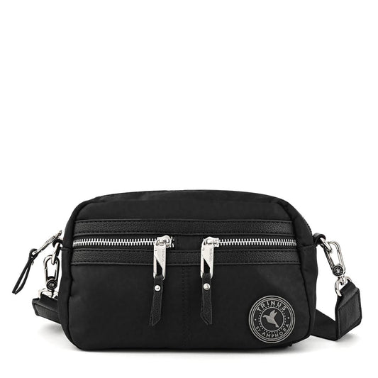 Cartera bandolera mediana oliana negro