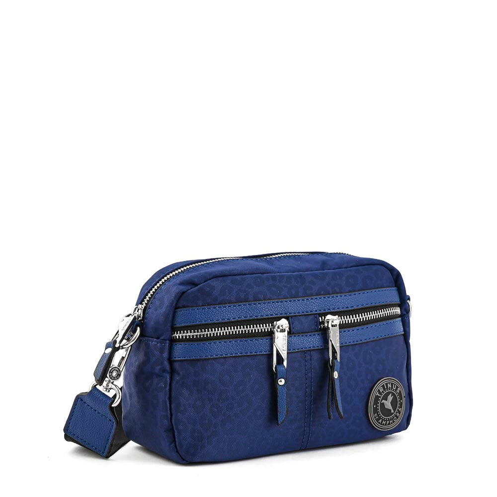 Cartera bandolera mediana oliana azul electrico