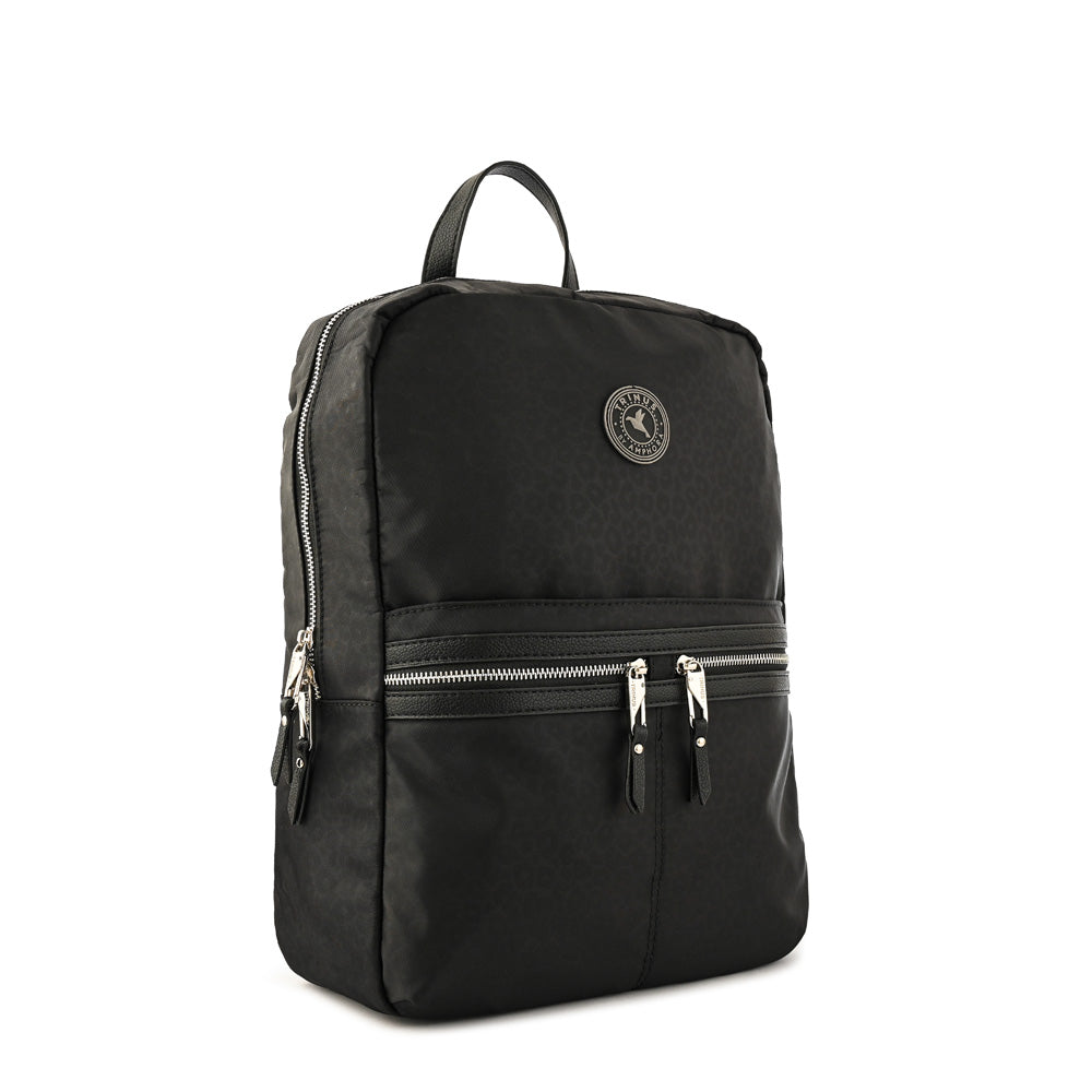 Mochila Porta Notebook Grande Oliana Negro