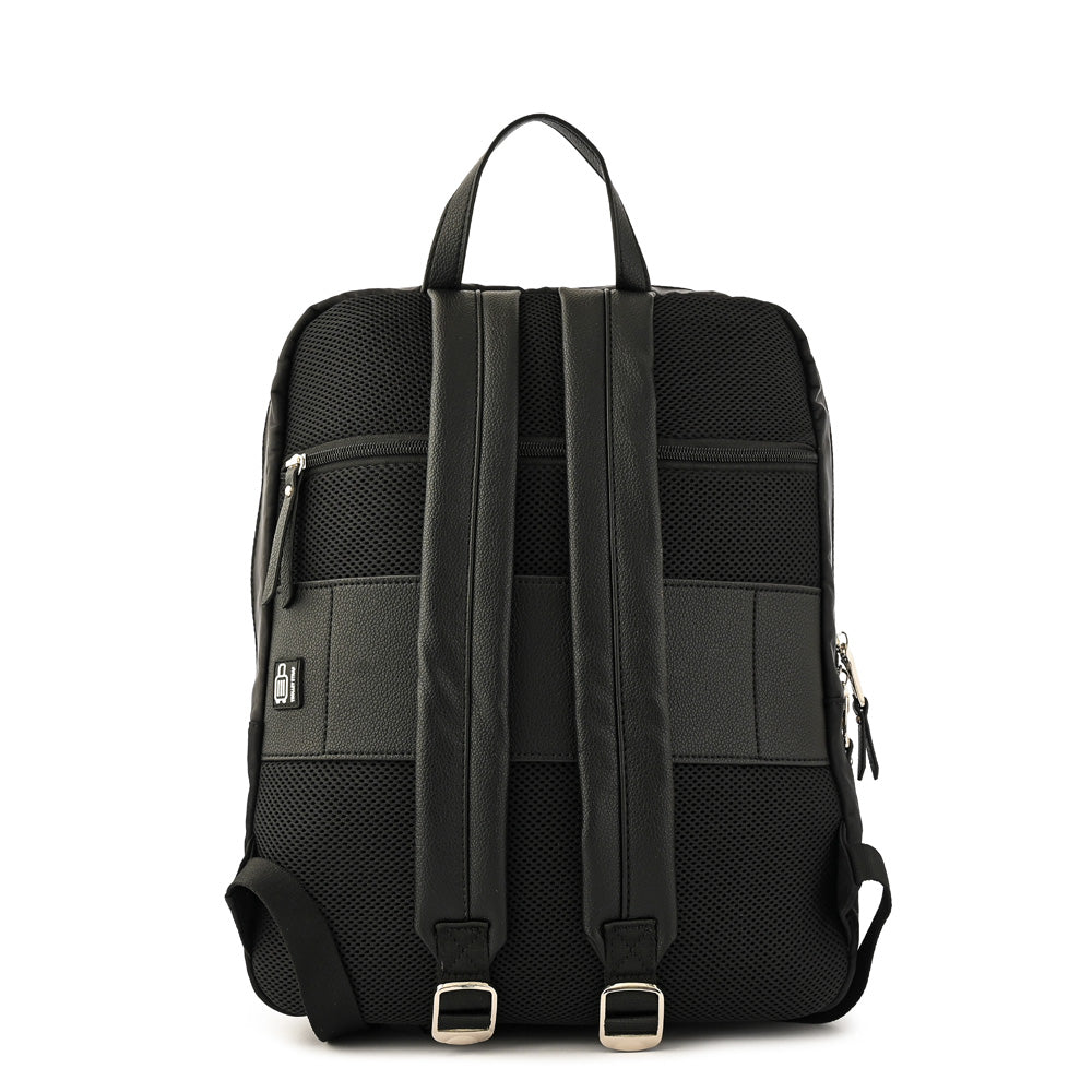 Mochila Porta Notebook Grande Oliana Negro