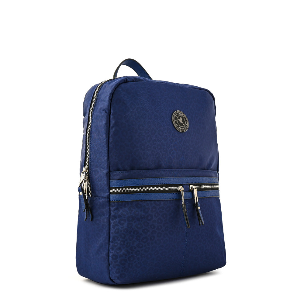 Mochila porta notebook oliana grande azul electrico